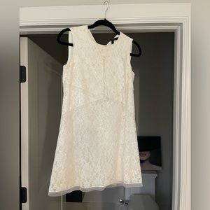 Cream/white BCBGMaxazria XXS dress